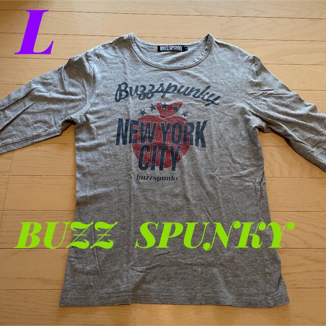 BUZZ SPUNKY(バズスパンキー)のバズ スパンキー　BUZZ SPUNKY  メンズ　ロンT  長袖 Tシャツ　L メンズのトップス(Tシャツ/カットソー(半袖/袖なし))の商品写真