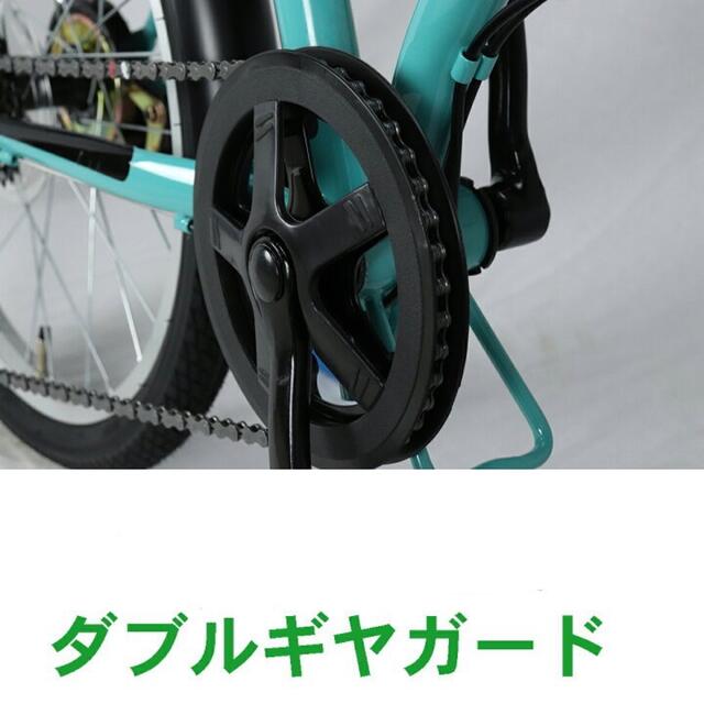 ホワイト 新入荷 折りたたみ 自転車 20インチ シマノ 6段変速 カゴ鍵