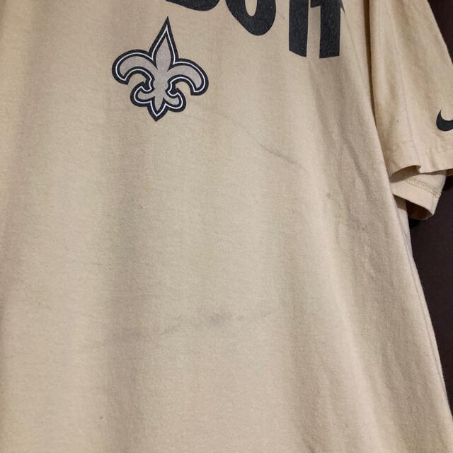 NIKE(ナイキ)のNIKE  SAINTS JUST DO IT 古着 Tシャツ USA XXL メンズのトップス(Tシャツ/カットソー(半袖/袖なし))の商品写真