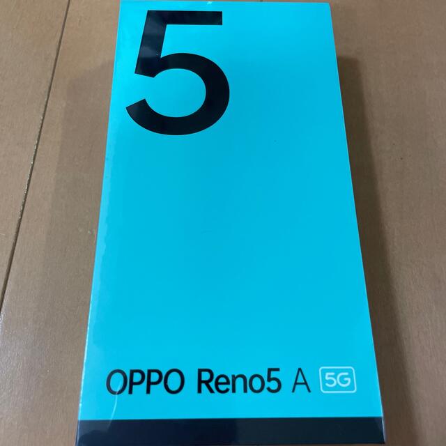 【新品未開封】 OPPO Reno5 A eSIM アイスブルー ワイモバイル版