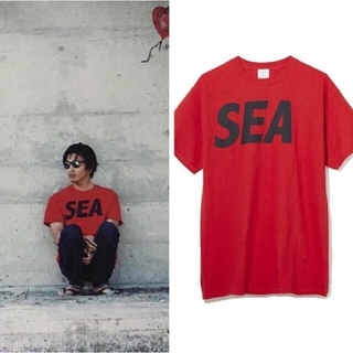 WIND AND SEA - wind and sea キムタク着用 Tシャツの通販 by のり 