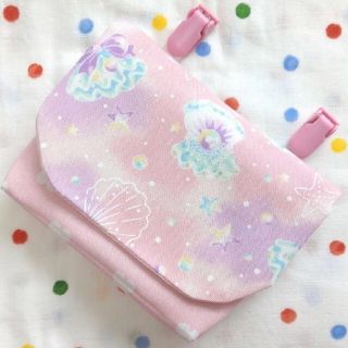 ⭐オーダー受付中⭐　移動ポケット　クリップ別　ハンドメイド　女の子　ゆめかわ(外出用品)