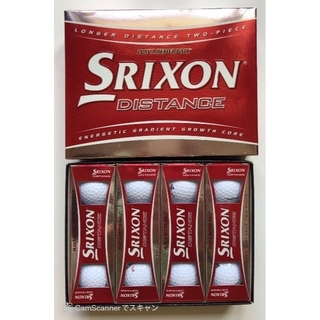 スリクソン(Srixon)の値下げしました  SRIXON DISTANCE ホワイト 1２球　(その他)