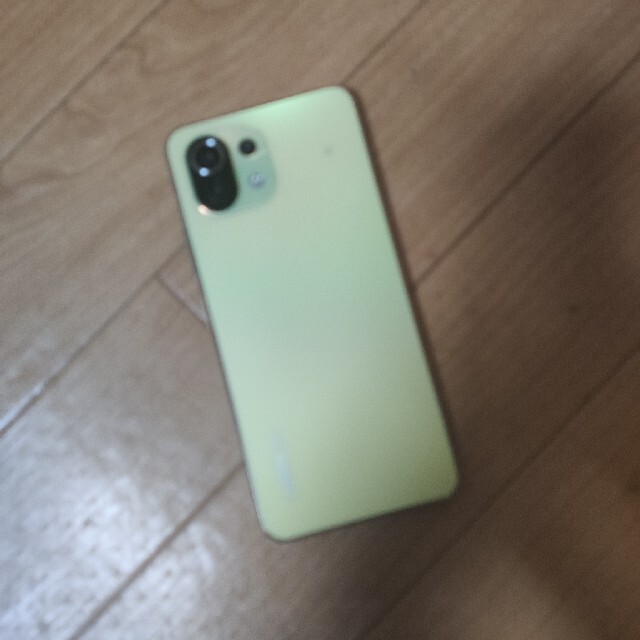 在庫あり・即納 Xiaomi Mi 128GB 日本語版 シトラスイエロー 5G Lite 11 スマートフォン本体