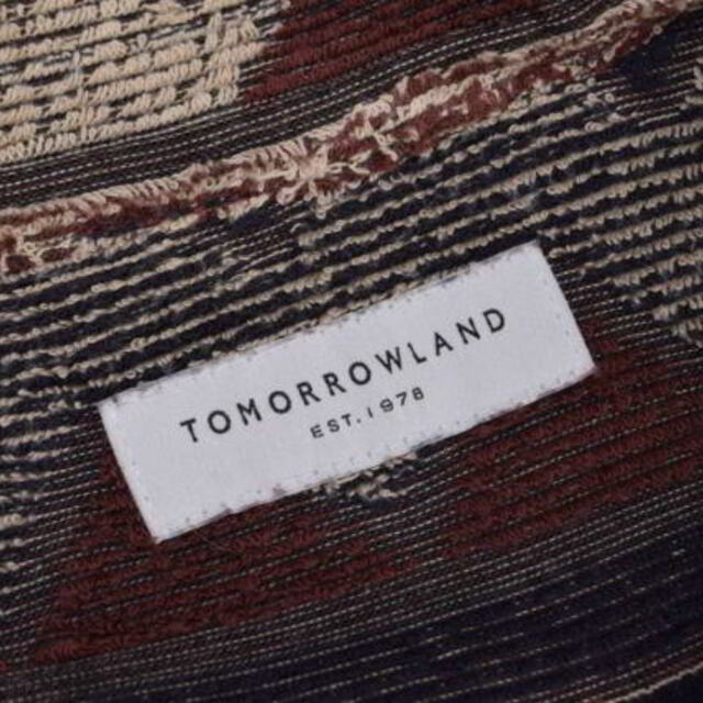 TOMORROWLAND(トゥモローランド)のTOMORROWLAND 刺繍 オープンカラー 半袖 シャツ メンズのトップス(シャツ)の商品写真