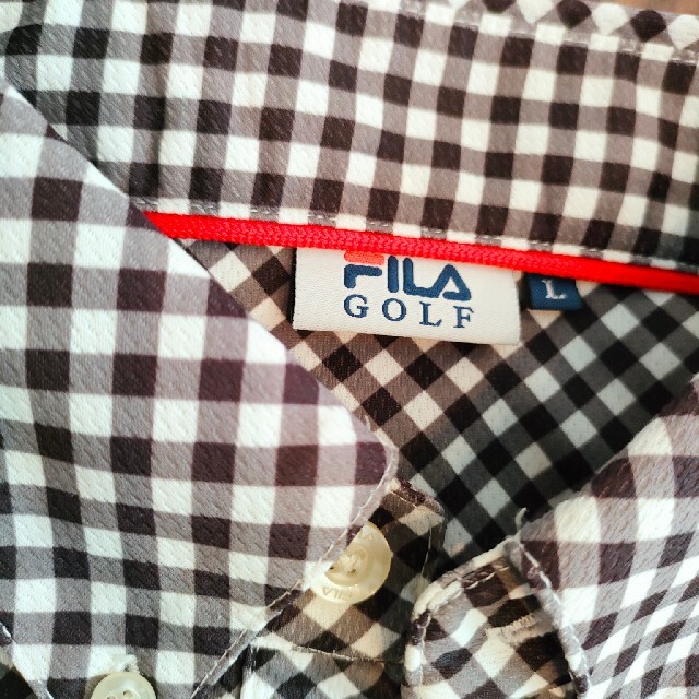 FILA(フィラ)の美品 FILA ゴルフ L スポーツ/アウトドアのゴルフ(ウエア)の商品写真
