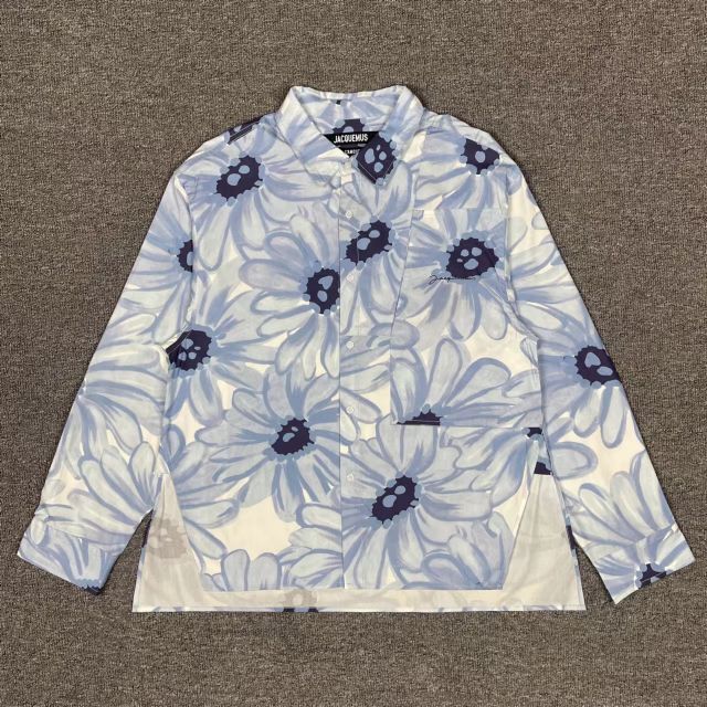 BTS テテ着用 JACQUEMUS フローラルプリント シャツ | densel.com.pe
