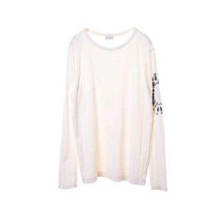 日本製/今治産 23SS ドリスヴァンノッテン プリント 長袖Tシャツ S