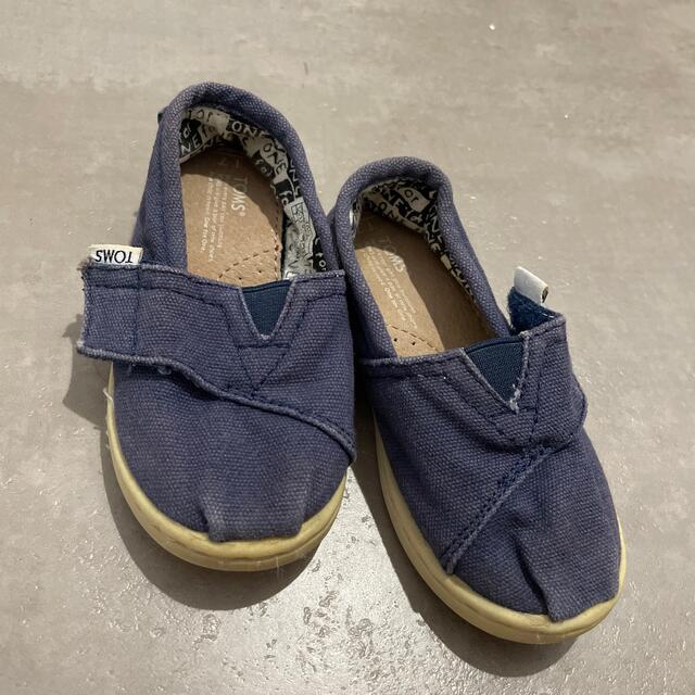 TOMS(トムズ)のトムズ　ベビーシューズ14cm  キッズ/ベビー/マタニティのベビー靴/シューズ(~14cm)(スニーカー)の商品写真