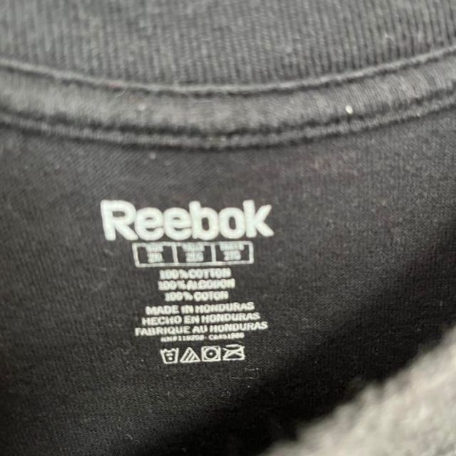 Reebok(リーボック)のNHL REEBOK シカゴブラックホークス　ゆるだぼオーバーサイズプリントT黒 メンズのトップス(Tシャツ/カットソー(半袖/袖なし))の商品写真