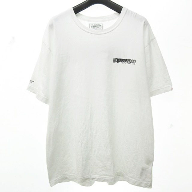 NEIGHBORHOOD(ネイバーフッド)のネイバーフッド NEIGHBORHOOD プリント Tシャツ 白 ホワイト XL メンズのトップス(Tシャツ/カットソー(半袖/袖なし))の商品写真