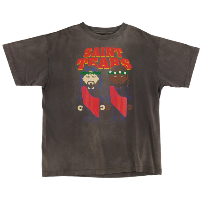 saint michael×denimtears TEE PURPLELP F | eloit.com