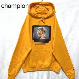 チャンピオン(Champion)の【激レアデザイン】Champion チャンピオン　パーカー　ビッグプリント(パーカー)