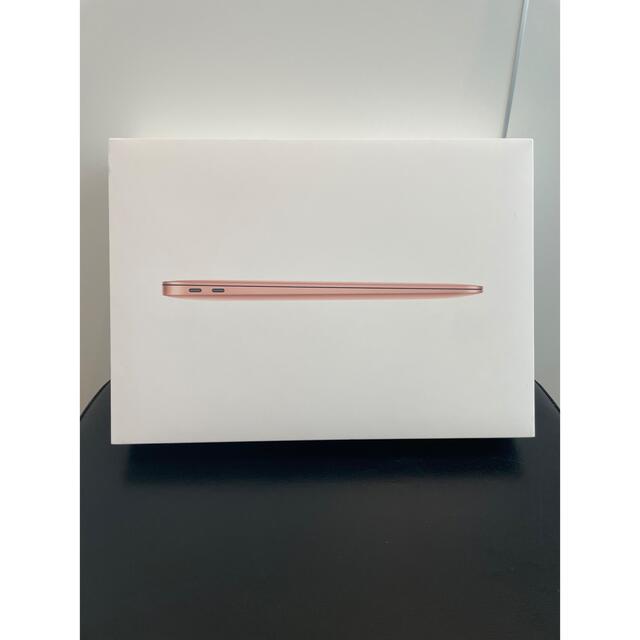 ノートPCMacBook Air 2020 M1チップ ゴールド MGND3J/A 極美品