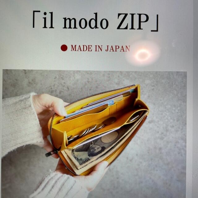 訳あり品送料無料 STATUSY 財布 右利き用 il modo ZIP イルモード