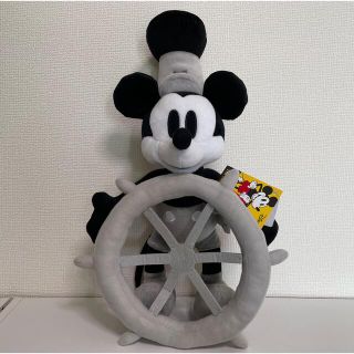 ディズニー(Disney)の★美品★ディズニーストア★ミッキー★ぬいぐるみ★蒸気船ウィリー(ぬいぐるみ)