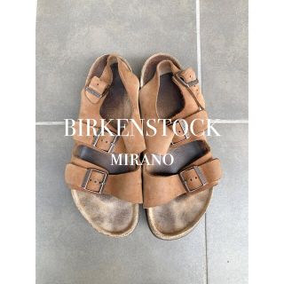 ビルケンシュトック(BIRKENSTOCK)の夏物最終価格‼️ビルケンシュトック　ミラノ　スウェード28.5㎝(サンダル)