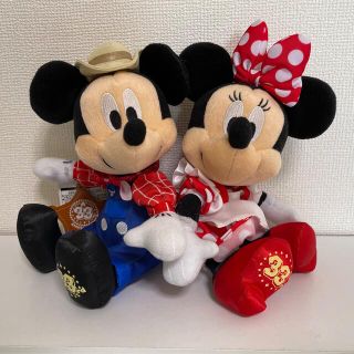 ディズニー(Disney)の★美品★ディズニーランド★ミッキー★ミニー★ぬいぐるみ★33周年(ぬいぐるみ)