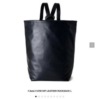 1LDK SELECT - Aeta アエタCow Kip Leather Rucksack / Lの通販 by ... Aeta アエタ COW KIP LEATHER RUCKSACK L