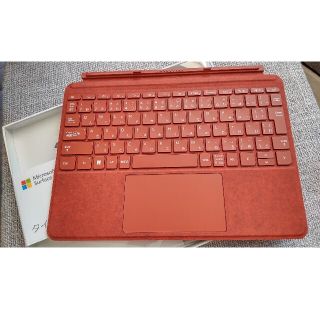 Surface Go用 タイプカバー　ポピーレッド