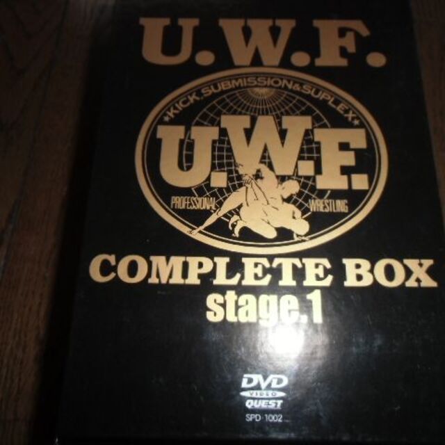 U.W.F COMPLETE BOX　1 DVD　UWF