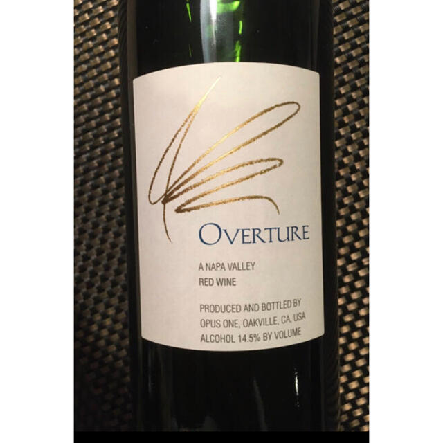 Opus oneセカンドワイン・オーバーチュアOverture Opus oneセカンドワイン・オーバーチュアOverture
