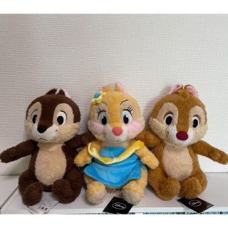 ディズニー(Disney)の★美品★ディズニー★チップ&デール★クラリス★ぬいぐるみ(ぬいぐるみ)