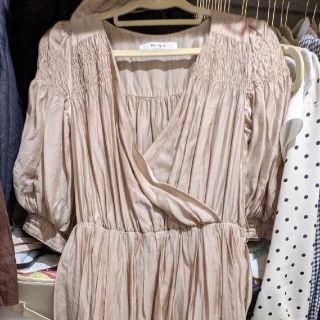 ハーリップトゥ(Her lip to)のherlipto Airy Volume Sleeve Dress(ロングワンピース/マキシワンピース)