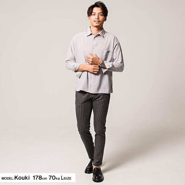 KANGOL(カンゴール)の新品未使用⭐️KANGOL ロゴ刺繍長袖シャツ メンズのトップス(シャツ)の商品写真