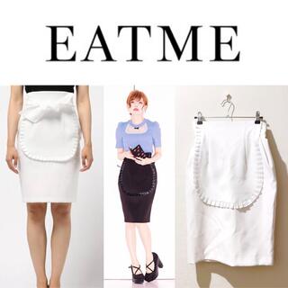 イートミー(EATME)の【EAT ME】♡エプロンコクーンスカート　益若つばさ　メイド(ロングスカート)
