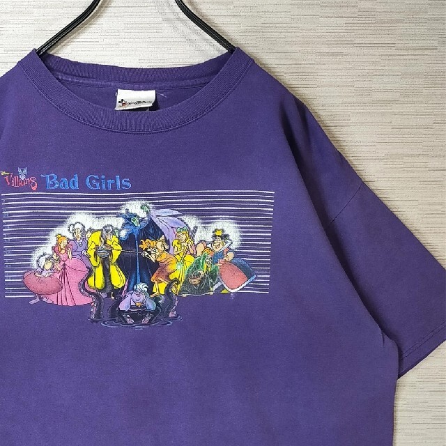 Disney(ディズニー)のDisney 4XL バッドガールズ ヴィランズ Bad Girls Tシャツ メンズのトップス(Tシャツ/カットソー(半袖/袖なし))の商品写真