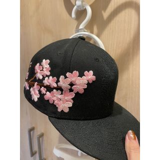 new era 59fifty 桜 スナップバック(キャップ)