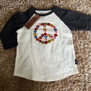 ハッカキッズ(hakka kids)の新品タグ付き　HAKKA 七分袖Tシャツ　120(Tシャツ/カットソー)