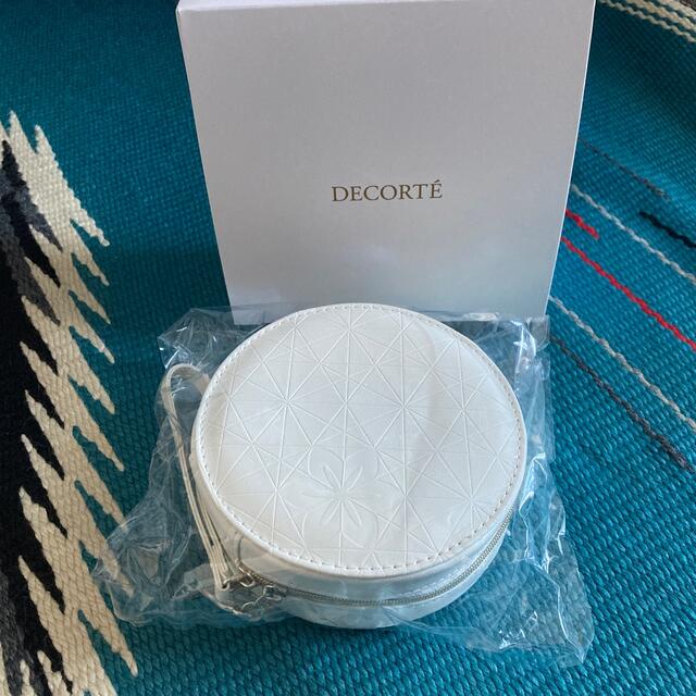 COSME DECORTE(コスメデコルテ)の新品★DECORTE★オーラリフレクターノベルティー★非売品ポーチ レディースのファッション小物(ポーチ)の商品写真