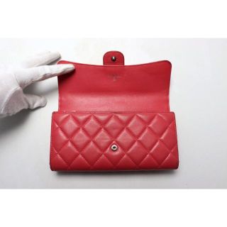 CHANEL - 近年 CHANEL 29番台 マトラッセ 2つ折り長財布□08bd1126421