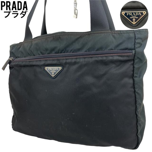 新素材新作 PRADA - プラダ　トートバッグ　ブラック　手提げ　肩掛け　ナイロン ✨良品✨　PRADA トートバッグ