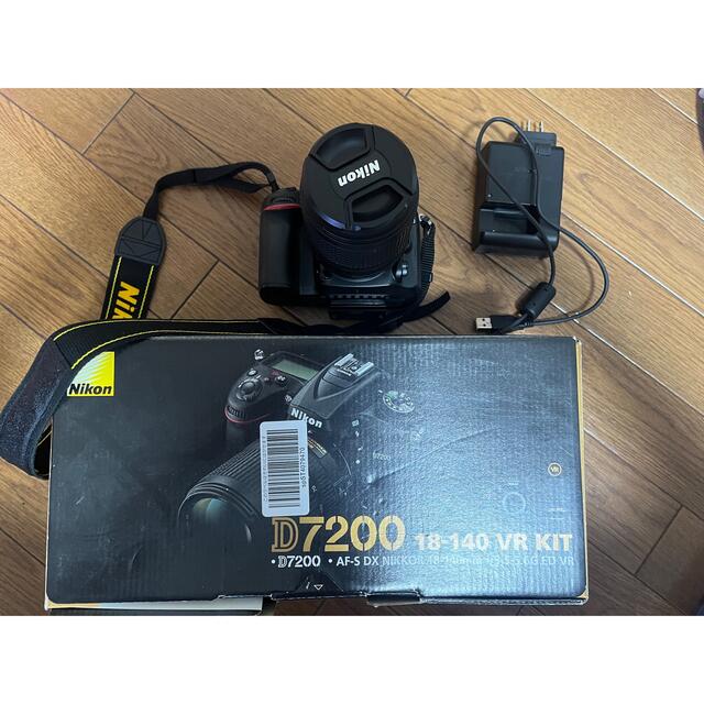 Nikon(ニコン)のnikon D7200 18-140m VR KIT スマホ/家電/カメラのカメラ(デジタル一眼)の商品写真