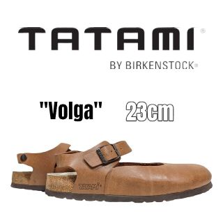 ビルケンシュトック(BIRKENSTOCK)の23cm ビルケンシュトック タタミ ヴォルガ ブラウン/茶 サンダル(サンダル)