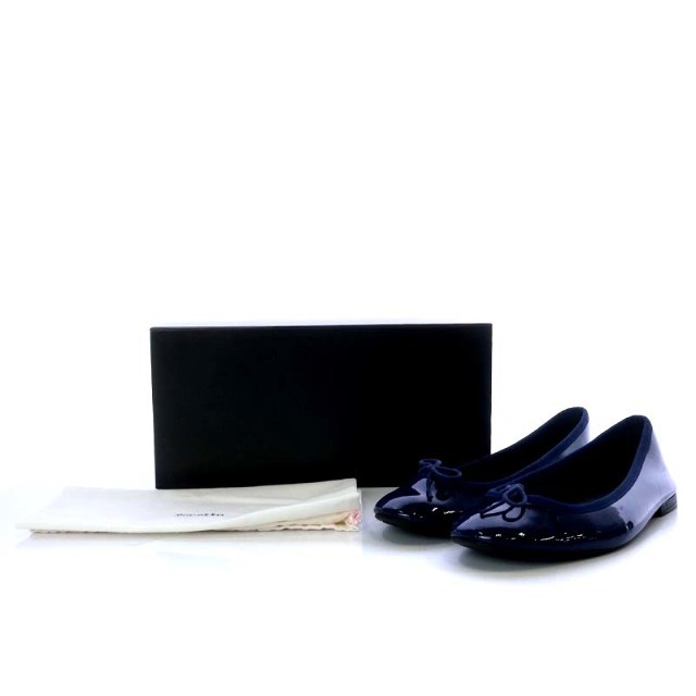 repetto(レペット)のレペット リリ LILI  バレリーナシューズ バレエシューズ 38.5 紺 レディースの靴/シューズ(バレエシューズ)の商品写真