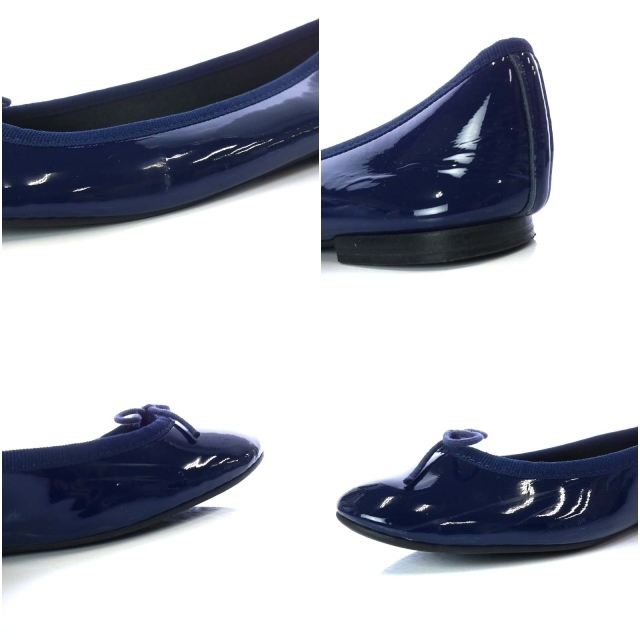 repetto(レペット)のレペット リリ LILI  バレリーナシューズ バレエシューズ 38.5 紺 レディースの靴/シューズ(バレエシューズ)の商品写真