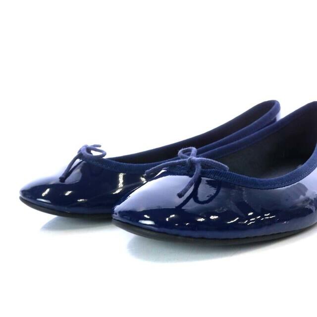 repetto(レペット)のレペット リリ LILI  バレリーナシューズ バレエシューズ 38.5 紺 レディースの靴/シューズ(バレエシューズ)の商品写真