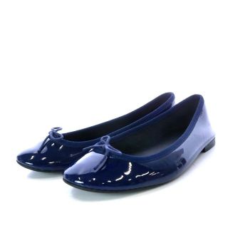 レペット(repetto)のレペット リリ LILI  バレリーナシューズ バレエシューズ 38.5 紺(バレエシューズ)