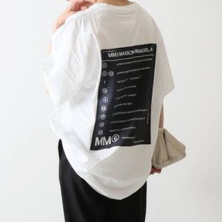 エムエムシックス(MM6)の美品【MM6 Maison Margiela】プリントTシャツ　(Tシャツ(半袖/袖なし))