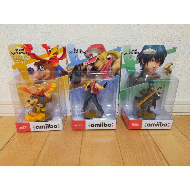 amiibo　バンジョー&カズーイ　テリー　ベレト　3体セット　アミーボ