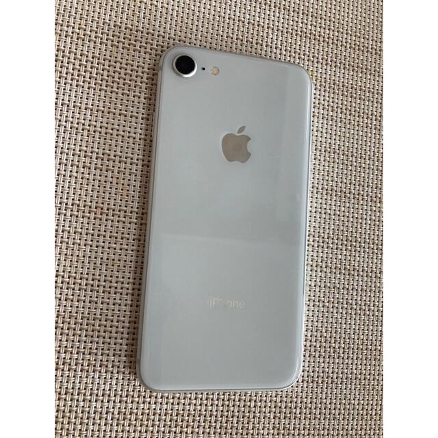 iPhone 8 Silver 64 GB SIMフリー - スマートフォン本体