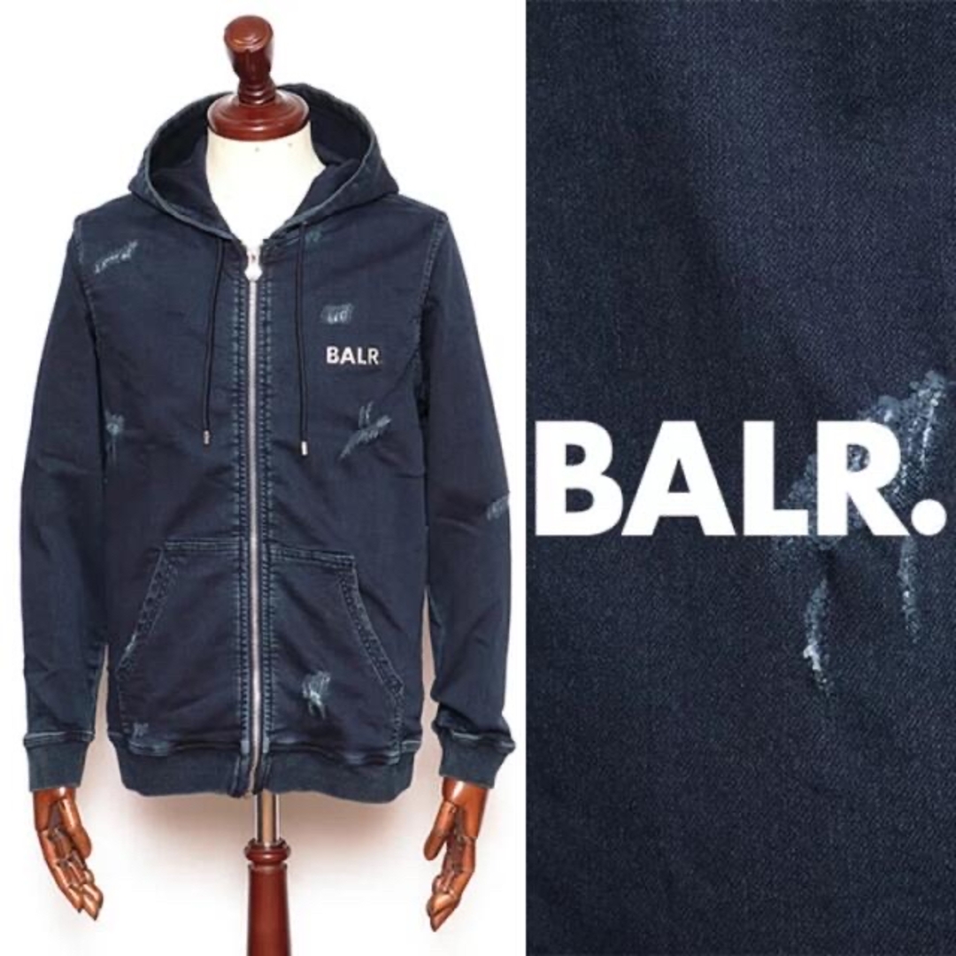 BALR. デニムフーディー　日本限定デザインXSメンズ