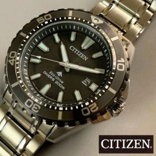 シチズン(CITIZEN)の【新品】CITIZEN エコドライブ ダイバーズ シチズン メンズ腕時計(腕時計(アナログ))