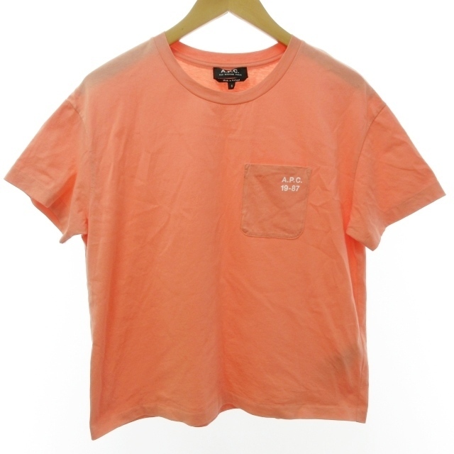 A.P.C(アーペーセー)のアーペーセー A.P.C. 近年モデル ポケット Tシャツ カットソー 半袖 S レディースのトップス(Tシャツ(半袖/袖なし))の商品写真