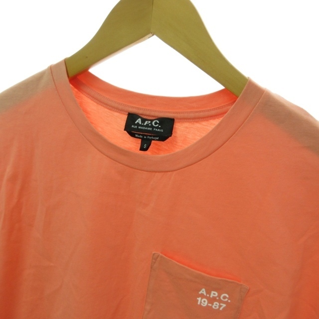 A.P.C(アーペーセー)のアーペーセー A.P.C. 近年モデル ポケット Tシャツ カットソー 半袖 S レディースのトップス(Tシャツ(半袖/袖なし))の商品写真