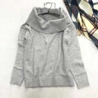 プラステ(PLST)のHH様専用　プラステ M ウール カシミヤ混 オフタートルネック ニット グレー(ニット/セーター)